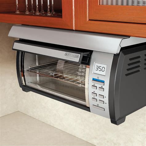 under the cabinet toaster oven stainless steel|under counter toaster oven spacemaker.